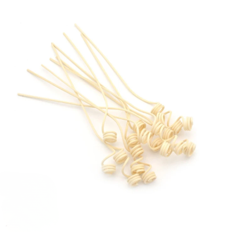 5 Piece Half Curved Rattan Reed Sticks 2x230mm Diffuser Replacement Home Fragrance Decor