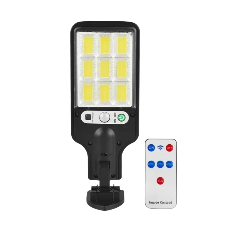 108 COB Solar Security Light Outdoor Motion Sensor Lamp Waterproof with Remote Control